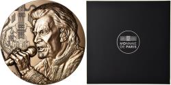 World Coins - France, Medal, Johnny Hallyday, Monnaie de Paris, Edition limitée,