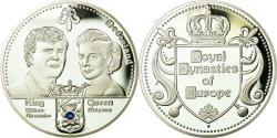 World Coins - Netherlands, Medal, Les Dynasties Royales, Willem-Alexander et Maxima