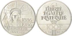 World Coins - Coin, France, Statue de la Liberté, 100 Francs, 1986, Paris, , Silver