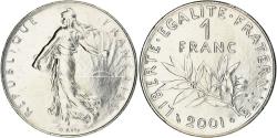World Coins - Coin, France, Semeuse, Franc, 2001, Paris, , Nickel, KM:925.2