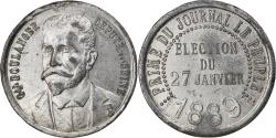 World Coins - France, Token, Prime du Journal Le peuple, Module de 10 Centimes, 1889