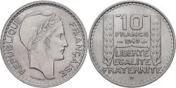 World Coins - France, 10 Francs, Turin, 1949, Beaumont-Le-Roger, Cupronickel,