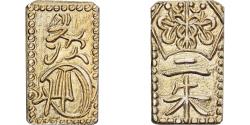 World Coins - Japan, Kōmei, 2 Shu, Man'en, 1860-1869, Edo, Electrum,