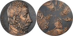World Coins - France, Medal, Médecine, Ambroise Paré, 1966, Bronze, Chauvenet,