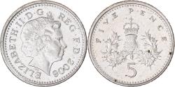 World Coins - Great Britain, 5 Pence, 2006, Copper-nickel,