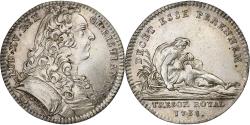 World Coins - France, Token, Louis XV, Trésor Royal, 1738, Silver, , Feuardent:2044