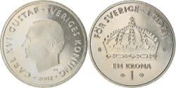 World Coins - Coin, Sweden, Carl XVI Gustaf, Krona, 2002, Eskilstuna, Proof,