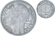 World Coins - Coin, France, Morlon, Franc, 1959, , Aluminum, KM:885a.1