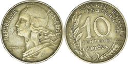 World Coins - Coin, France, Marianne, 10 Centimes, 1962, Paris, , Aluminum-Bronze