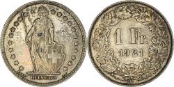 World Coins - Coin, Switzerland, Franc, 1921, , Silver, KM:24