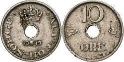 World Coins - Norway, 10 Öre, 1949