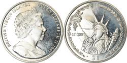 World Coins - Coin, BRITISH VIRGIN ISLANDS, Dollar, 2002, Franklin Mint, 11 septembre 2001