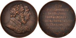 World Coins - France, Medal, Henry IV statue re-establishment, History, Gayrard,