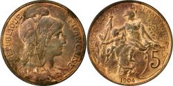 World Coins - Coin, France, Dupuis, 5 Centimes, 1904, , Bronze, Gadoury:165
