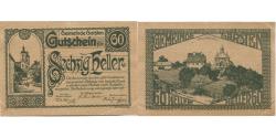 World Coins - Banknote, Austria, Garsten, 60 Heller, rue, 1920, UNC(63), Mehl:FS 224