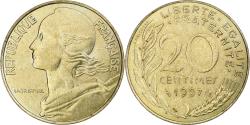 World Coins - France, 20 Centimes, Marianne, 1997, Pessac, Aluminum-Bronze, , KM:930