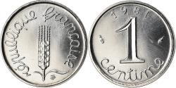 World Coins - Coin, France, Épi, Centime, 1981, Paris, , Stainless Steel, KM:928