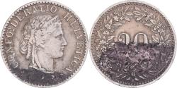 World Coins - Coin, Switzerland, 20 Rappen, Bern, , Copper-nickel
