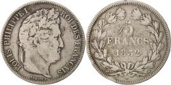 World Coins - Coin, France, Louis-Philippe, 5 Francs, 1832, Toulouse, , Silver