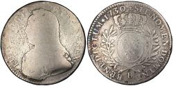 World Coins - Coin, France, Louis XV, 1/2 Écu aux branches d'olivier, 1/2 ECU, 44 Sols, 1730