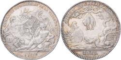 World Coins - France, Token, Corporation, Commerce de draperie, Lyon, 1755, Silver,
