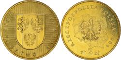 World Coins - Coin, Poland, 2 Zlote, 2004, Warsaw, , Brass, KM:487