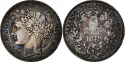 World Coins - France, 5 Francs, Cérès, 1849, Paris, Silver, , Gadoury:719, KM:761.1