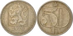 World Coins - Coin, Czechoslovakia, 50 Haleru, 1979, , Copper-nickel, KM:89