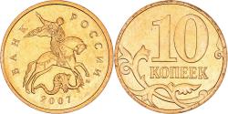 World Coins - Coin, Russia, 10 Kopeks, 2007, , Brass Clad Steel