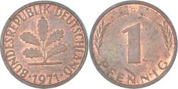 World Coins - Coin, Germany, Pfennig, 1971