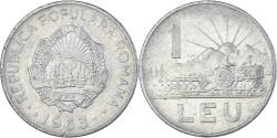 World Coins - Coin, Romania, Leu, 1963