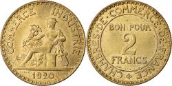 World Coins - Coin, France, Chambre de commerce, 2 Francs, 1920, Paris,