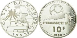 World Coins - Coin, France, Coupe du Monde - Brésil, 10 Francs, 1998, Paris, BE,