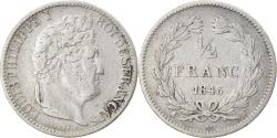 World Coins - Coin, France, Louis-Philippe, 1/2 Franc, 1845, Lille, , Silver