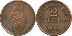 World Coins - Denmark, 2 Skilling, 1815, Copper, , KM:Tn4