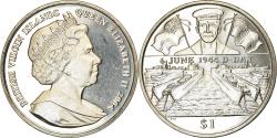 World Coins - Coin, BRITISH VIRGIN ISLANDS, Dollar, 2004, Pobjoy Mint, D-Day - Marine,