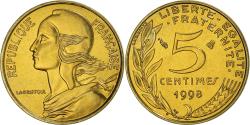 World Coins - Coin, France, Marianne, 5 Centimes, 1998, Paris, , Aluminum-Bronze