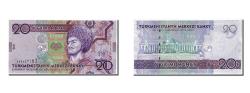 World Coins - Banknote, Turkmenistan, 20 Manat, 2009, UNC(65-70)