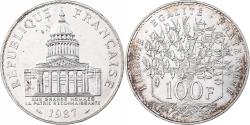 World Coins - France, 100 Francs, Panthéon, 1987, Paris, Silver, , KM:951.1