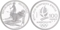 World Coins - France, 100 Francs, 1990, Paris, Silver, , Gadoury:913