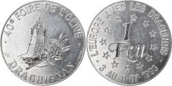 World Coins - France, Ecu, Euro des Villes, 1993, Draguignan, , Aluminum