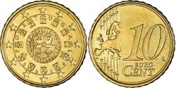 World Coins - Portugal, 10 Euro Cent, 2009, Lisbon, , Brass, KM:763