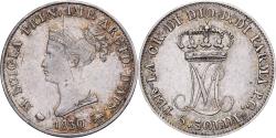 World Coins - Duchy of Parma and Piacenza, Maria Luigia, 5 Soldi, 1830, Parma, Silver