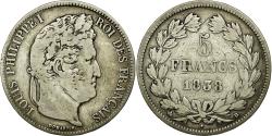 World Coins - Coin, France, Louis-Philippe, 5 Francs, 1838, Rouen, , Silver