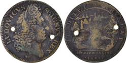 World Coins - France, Token, Louis XIV, Trésor Royal, 1688, , Brass