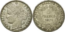 World Coins - Coin, France, Cérès, 5 Francs, 1870, Paris, , Silver, KM:819