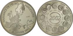 World Coins - France, Medal, Naissance de l'euro fiduciaire, 1er Janvier 2002, , Nickel