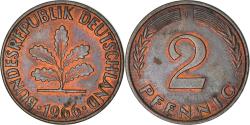 World Coins - Coin, GERMANY - FEDERAL REPUBLIC, 2 Pfennig, 1966, Stuttgart, , Bronze