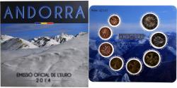 World Coins - Andorra, Set 1 ct. - 2 Euro, 2014, Madrid,