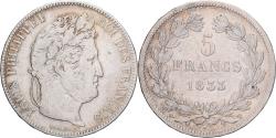 World Coins - Coin, France, Louis-Philippe, 5 Francs, 1833, Nantes, , Silver